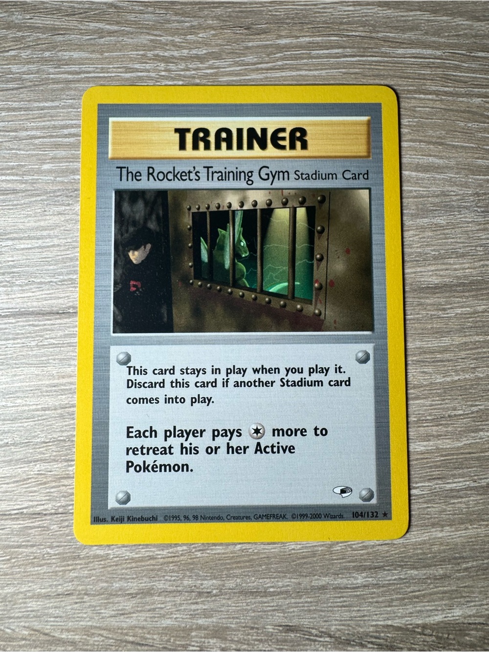 The Rocket's Training Gym/Pokemon Gym Heroes #104